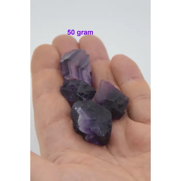 50 Gram Mor Florit Doğal Parçalar 553
