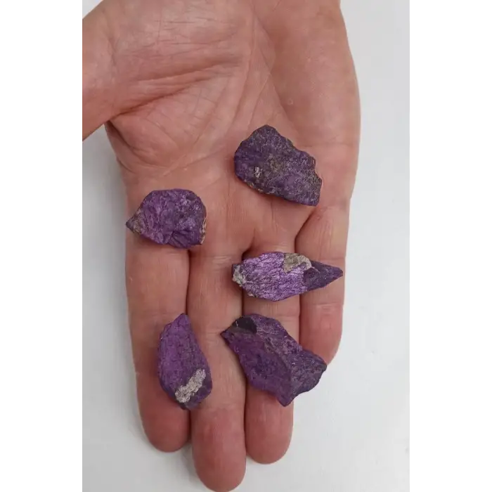 50 Gram Purpurit Doğal Taş Küçük Parçalar 123