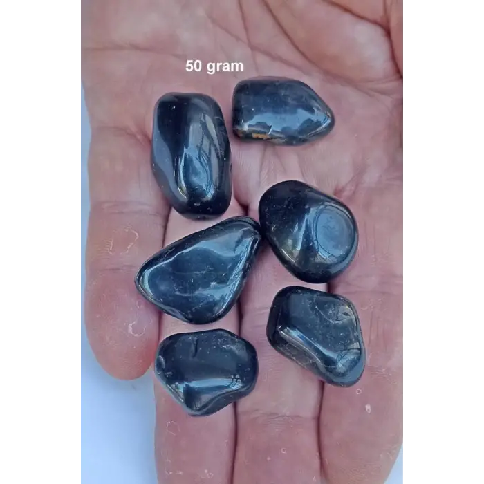 50 Gram Siyah Oniks Tamburlu Parçalar 343