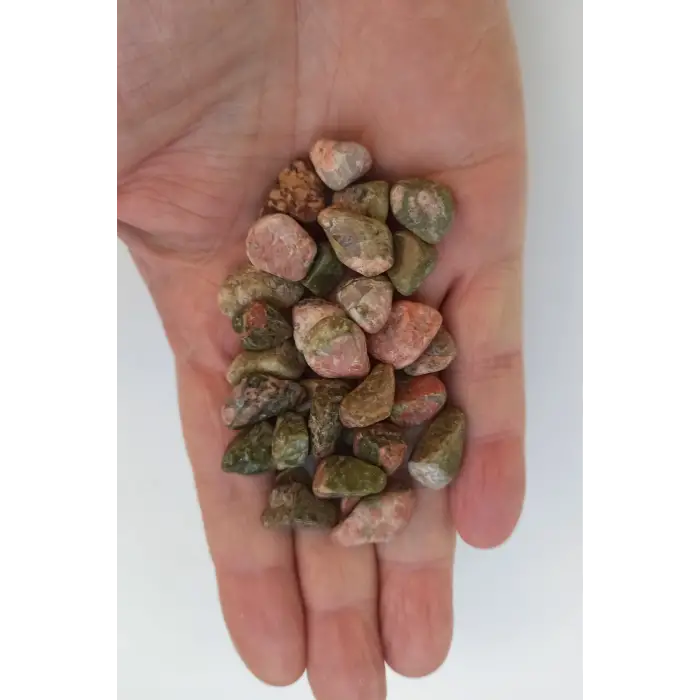 50 Gram Unakit Taşı Tamburlu Küçük Parçalar 238-2