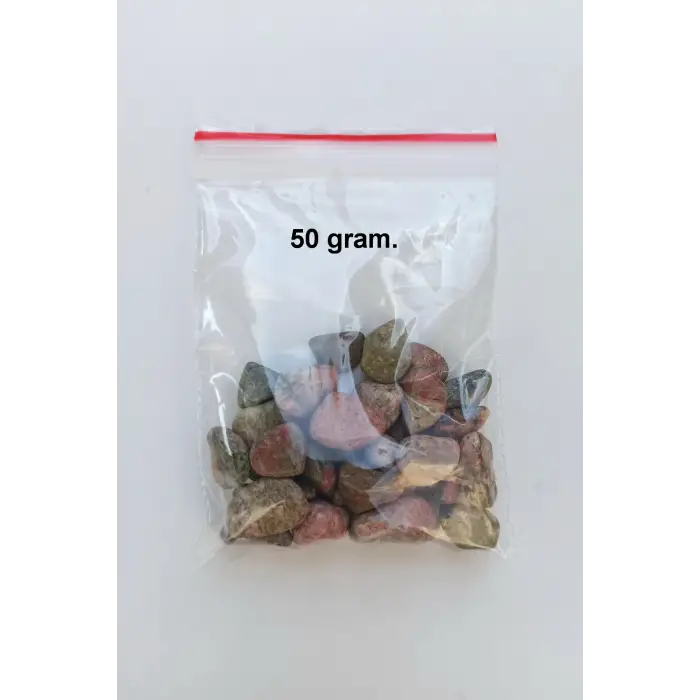 50 Gram Unakit Taşı Tamburlu Küçük Parçalar 238-2