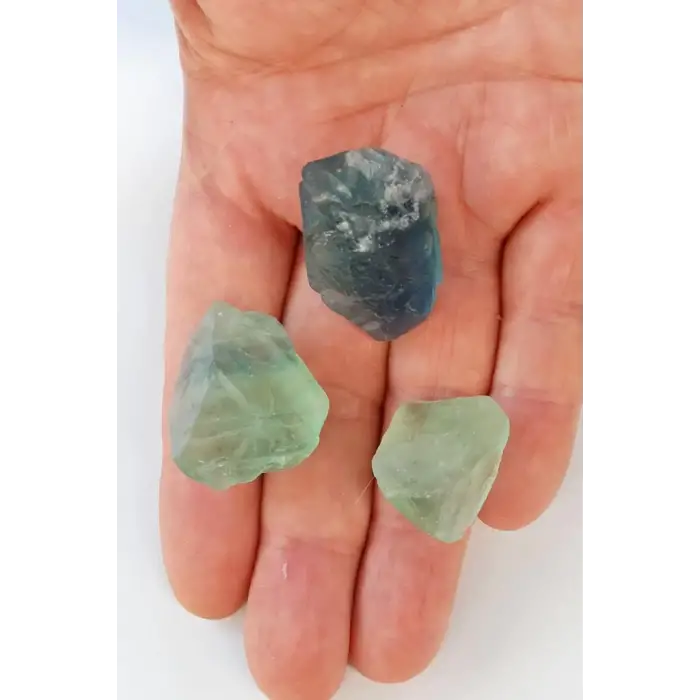 50 Gram Yeşil Florit Doğal Parçalar 207