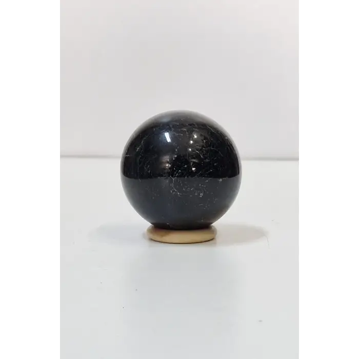 Doğal Siyah Turmalin Küre 7STK
