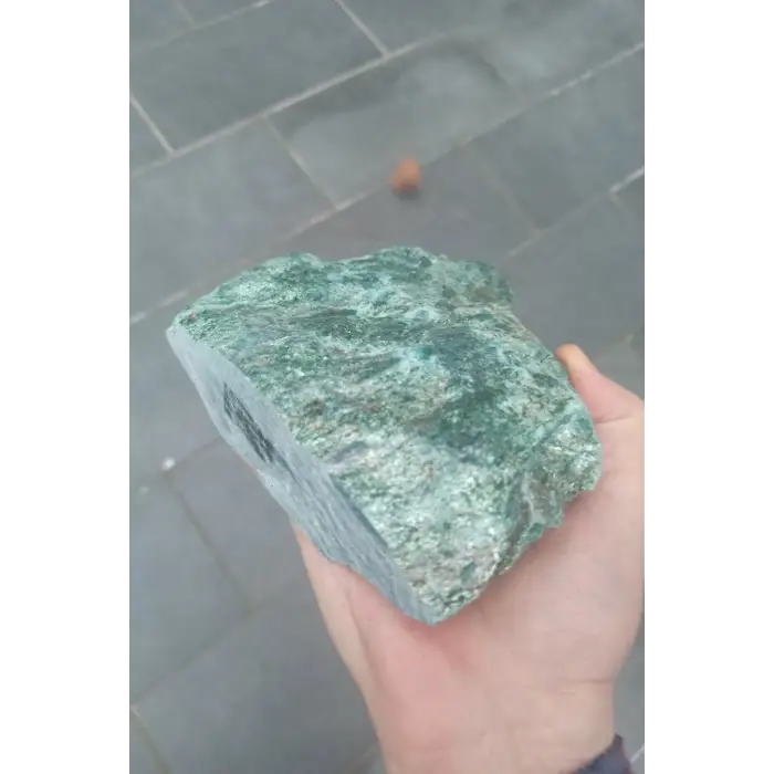 Süper Parlak, Dekoratif Fuksit Taşı Büyük Parça 32-DF