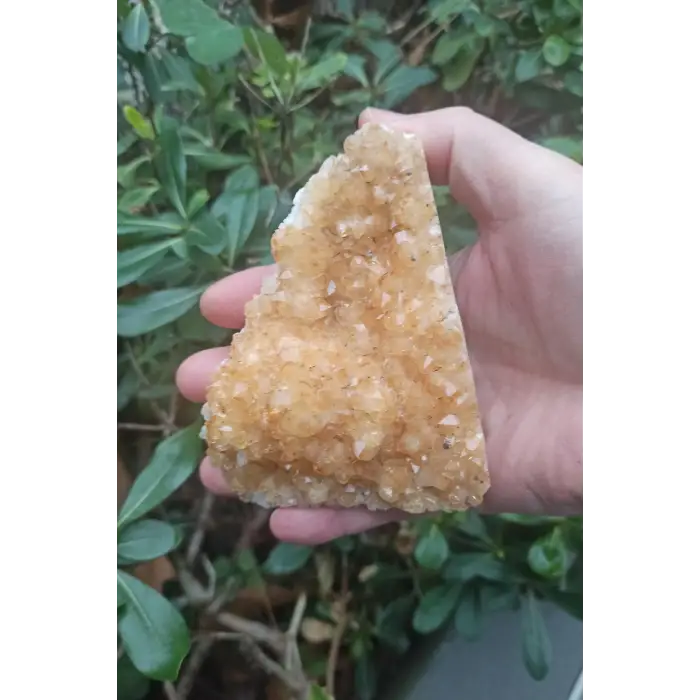 Dekoratif Sitrin Kristali Doğal Parça ST-7