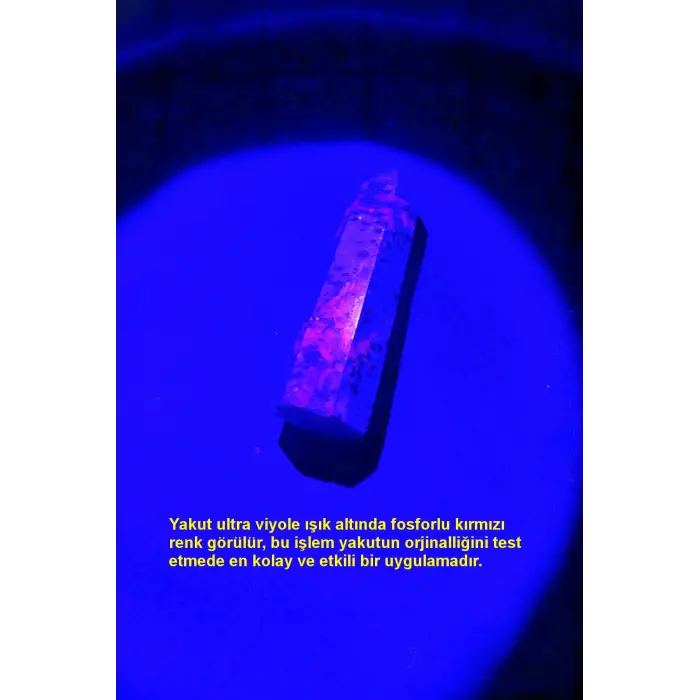 Yakutlu Doğal Rubyzoisit Anyolit Obelisk Kesim 6RZ