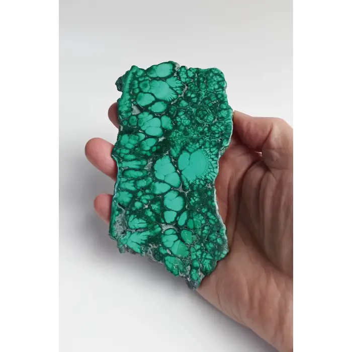 Malahit Plaka Dekoratif Parça Standlı Malakit 31ML