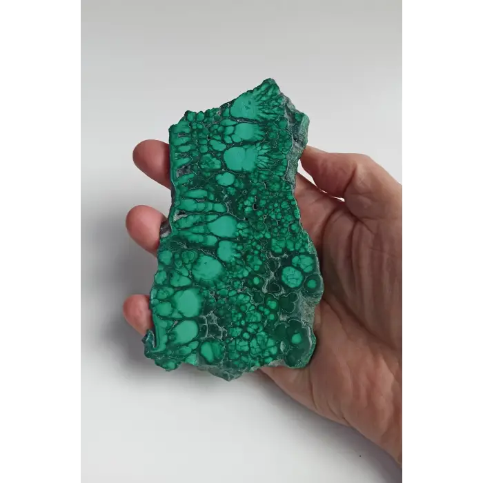 Malahit Plaka Dekoratif Parça Standlı Malakit 31ML