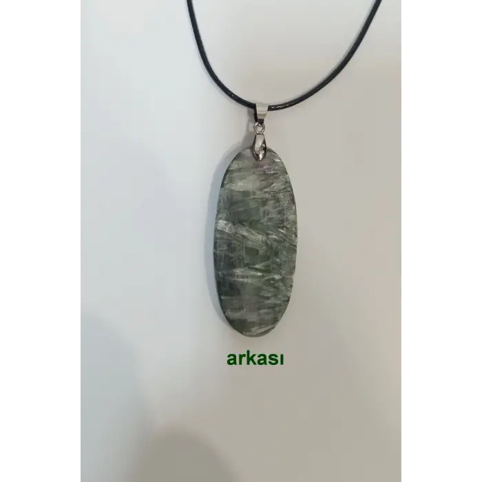 Doğal Serafinit Taşı Kolye Seraphinite 400-25