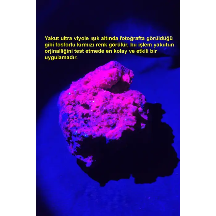 Druse Kristal Yapılı Doğal Yakut Kütle DYK31