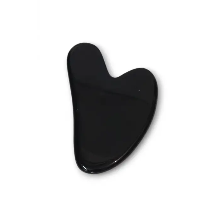 Obsidyen Gua Sha Yüz Yogası, Masaj Taşı 236-4