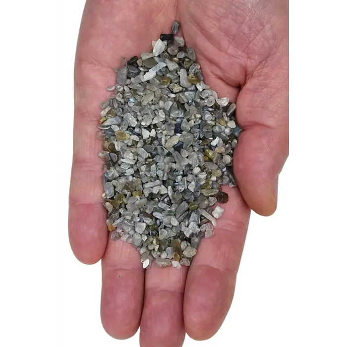 50 Gram Minik Labradorit Taşı Kırıktaş Deliksiz Parçalar 240-3