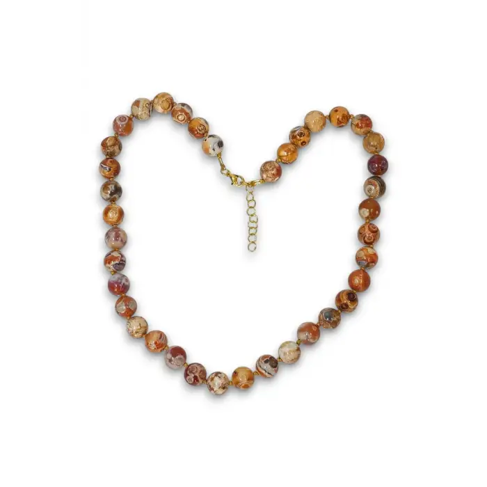 10 mm Hakiki Tibet Akiği Kolye 510-3