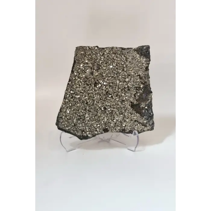 Yoğun Piritli Şungit Koleksiyonluk Doğal Parça 8PS