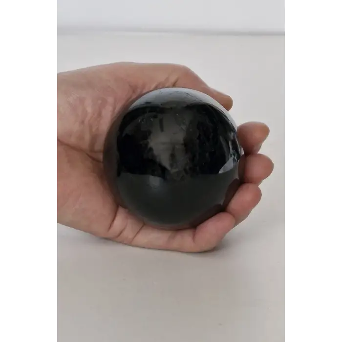 Doğal Siyah Turmalin Küre 18STK
