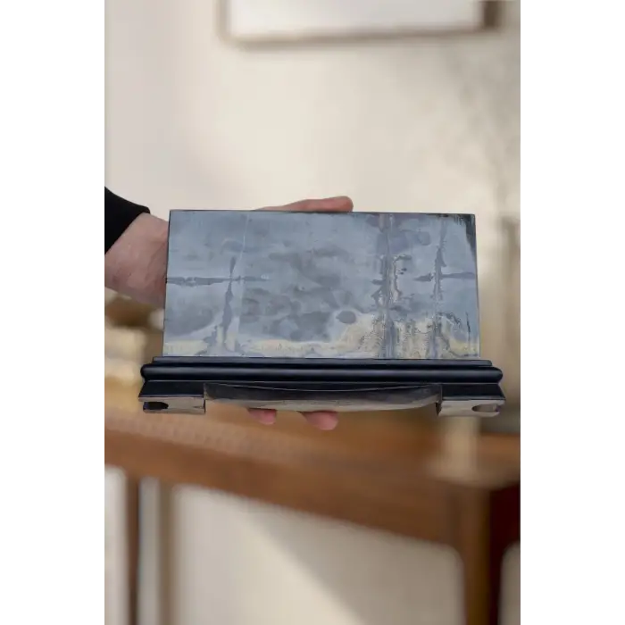 Süper Desenli Manzara Taşı Picture Jasper Dekoratif Parça 9DJ