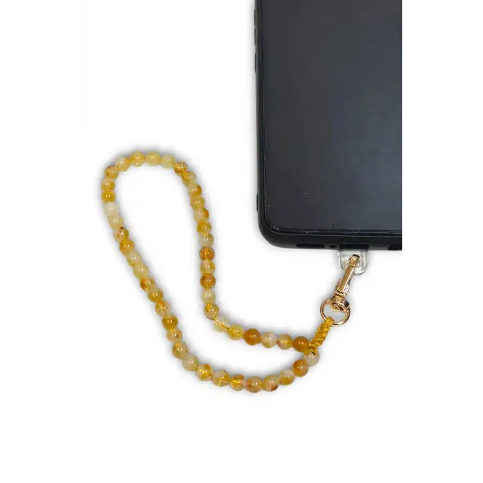 Telefon Bilek Askısı Sitrin Doğal Taş 432-2