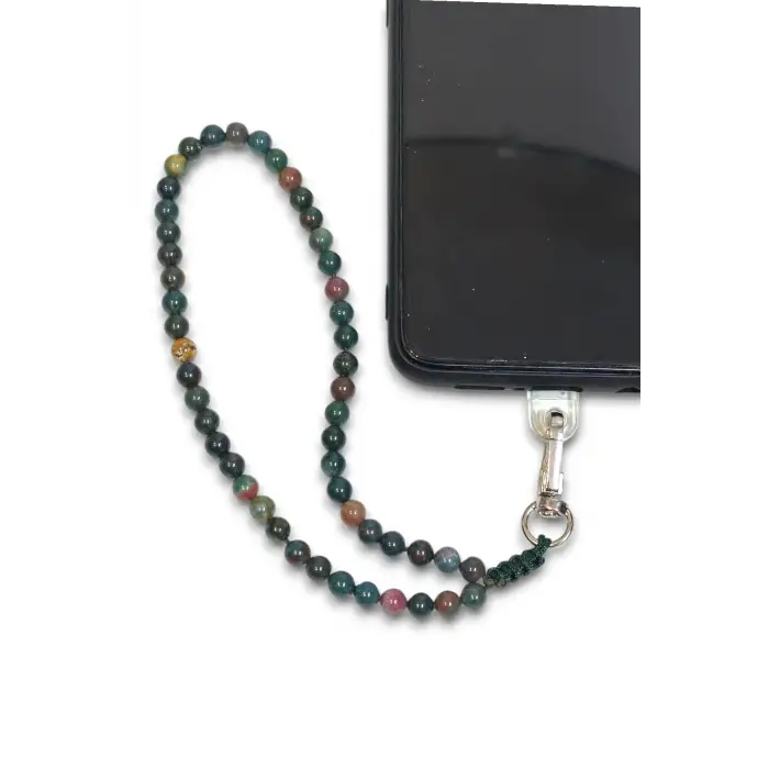 Telefon Bilek Askısı Kan Taşı Doğal Taş 463-1