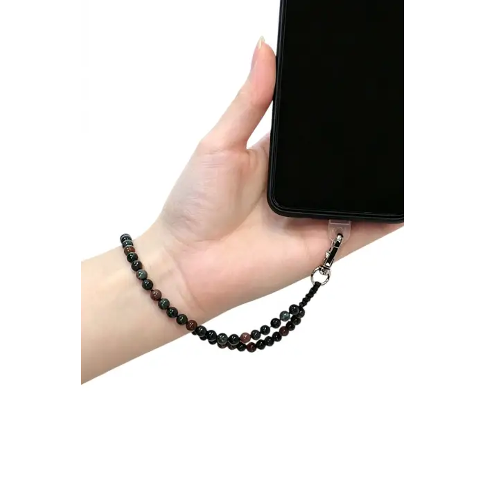 Telefon Bilek Askısı Kan Taşı Doğal Taş 463-1