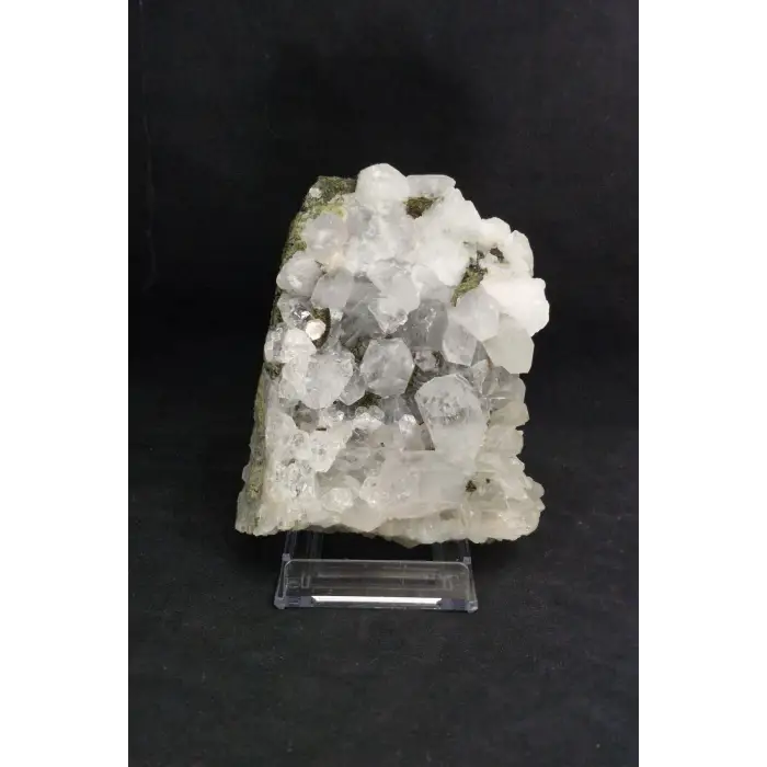 Epidotlu Kuvars Doğal Büyük Dekoratif Parça Hakkari 18-EK