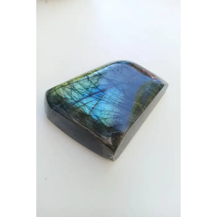 Süper Işıltılı Labradorit Dekoratif Parça 992 Gram