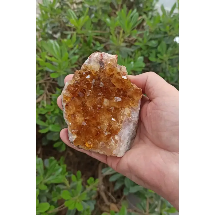 Sitrin Kristali Doğal Kütle 6ST