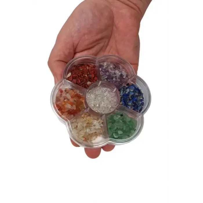 7 Çakra Kırıktaş Bölmeli Kutusunda 10-KC