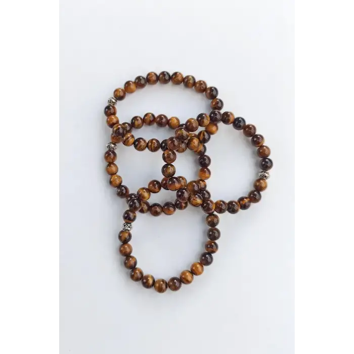 8 mm Doğal Kaplangözü Bileklik 668-2