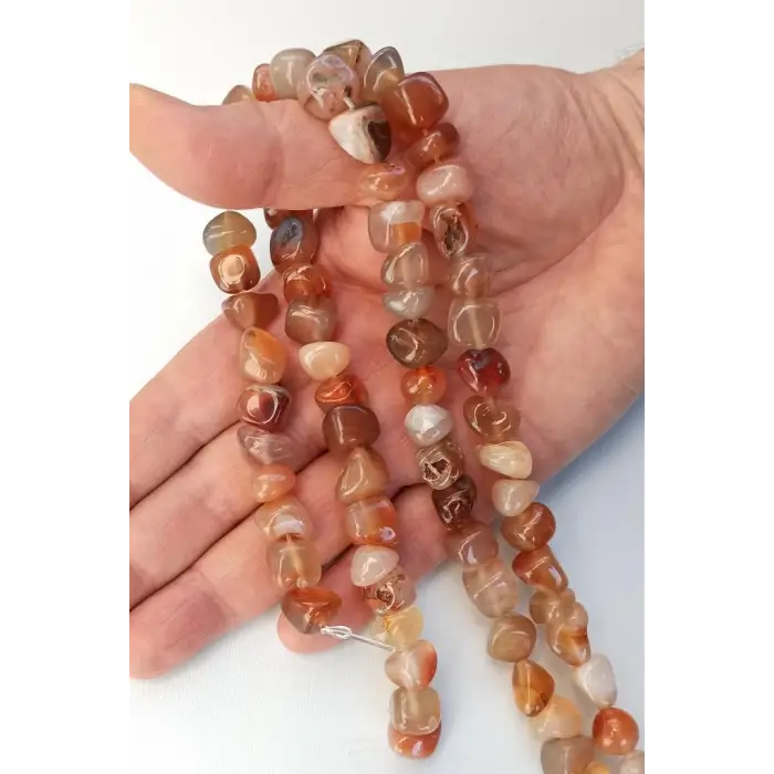 Akik Taşı Şekilsiz Dizi 40 cm - 433