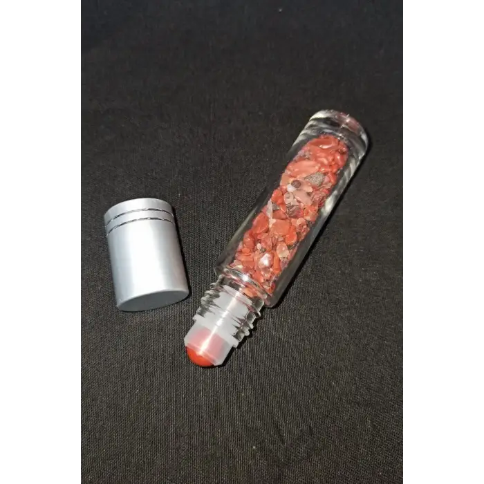 Akik Taşlı Esans Şişesi 118AK