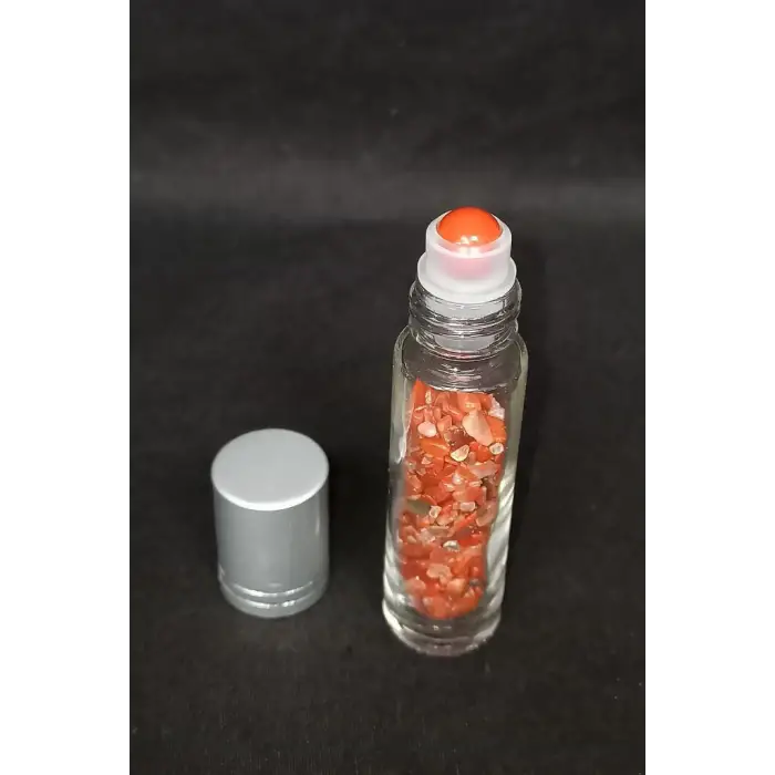 Akik Taşlı Esans Şişesi 118AK