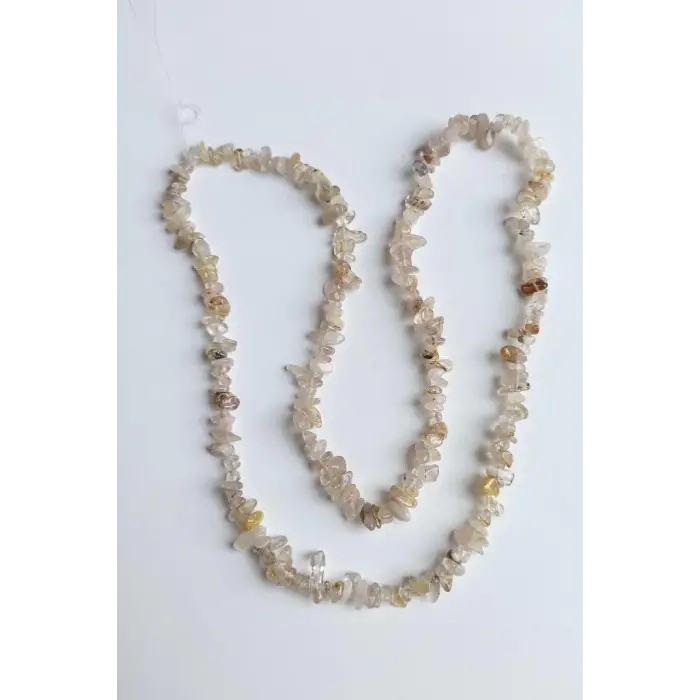 Altın Rutil Kuvars Kırıktaş Dizi-80 cm