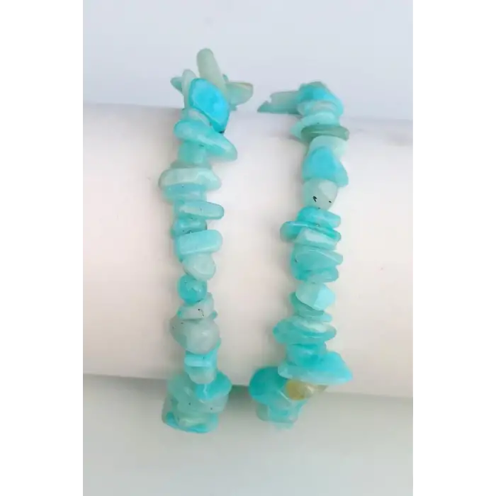 Amazonit Bileklik Kırıktaş 628-1