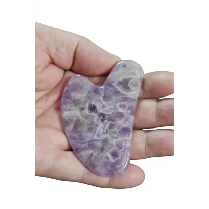 Ametist Gua Sha Yüz Yogası, Masaj Taşı 613-2