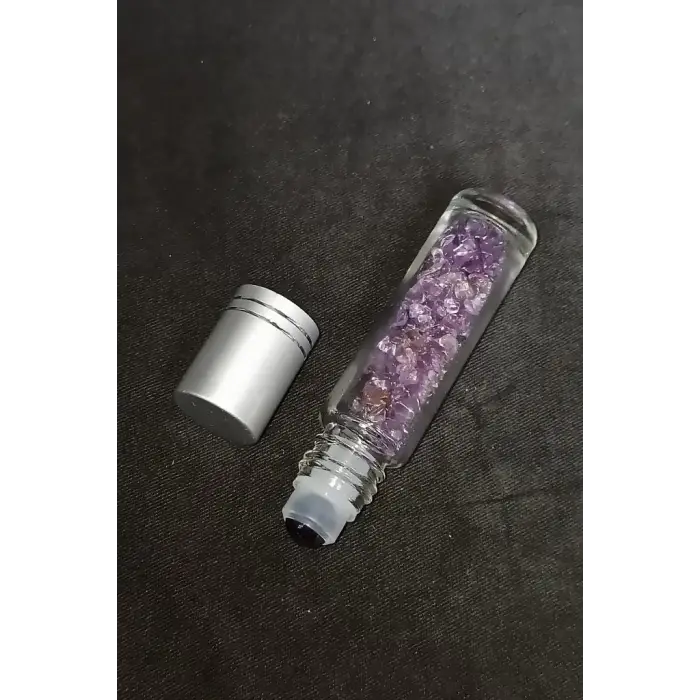 Ametist Taşlı Esans Şişesi 118A
