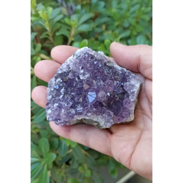 Ametist ve Pembe Kuvars Doğal Parça PA31