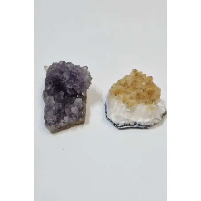 Ametist ve Sitrin Doğal Parça AS18