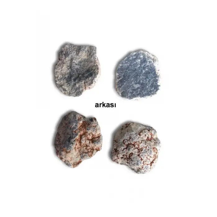 Anjelit Melek Taşı Düz Kesim Doğal Parça 119-3