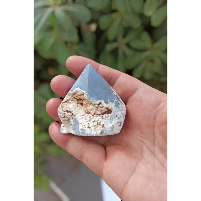 Anjelit Melek Taşı Piramit Kesim 6ANJ