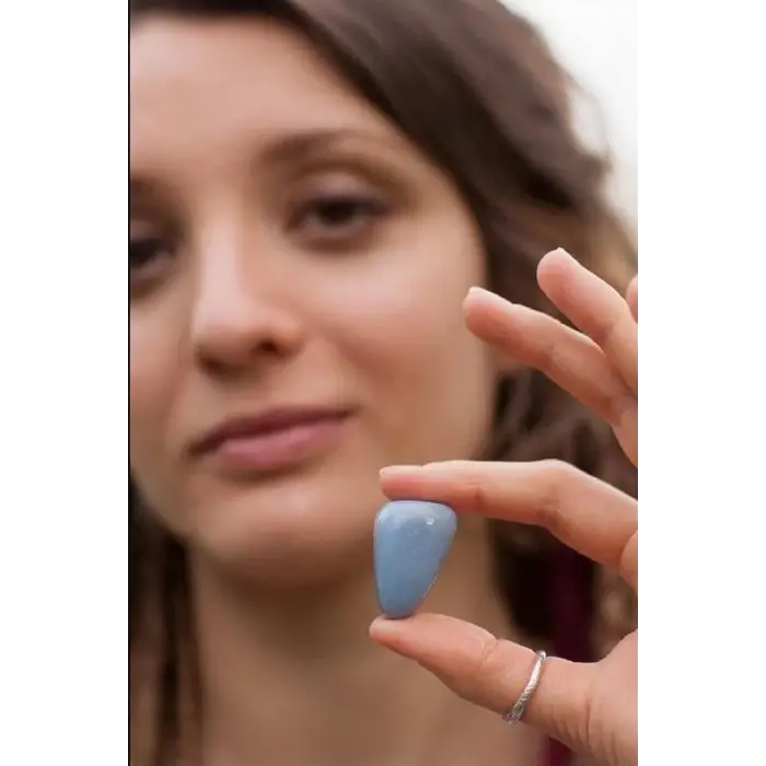 Anjelit Melek Taşı Tamburlu Parça 644