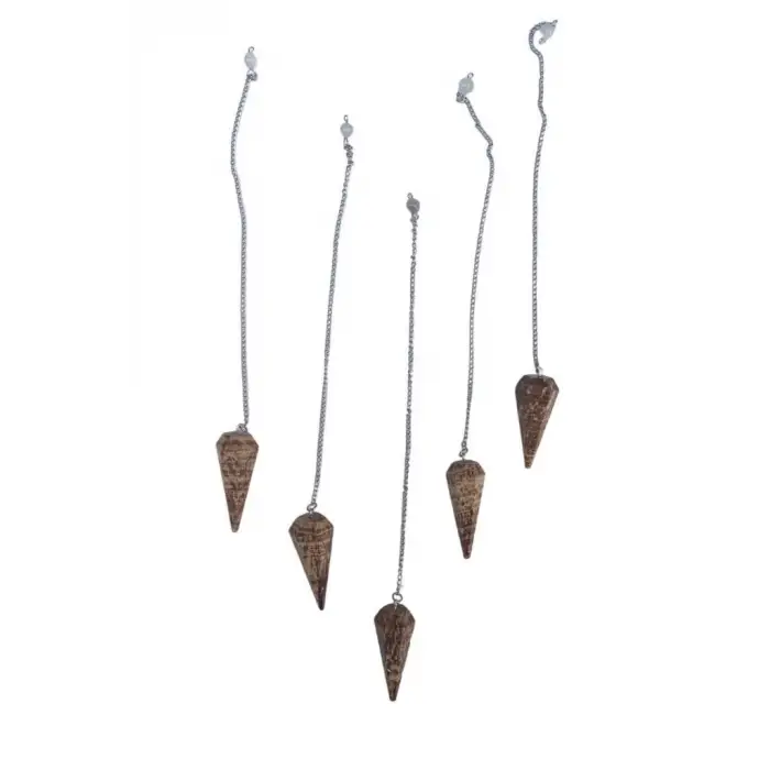 Aragonit Doğal Taş Pandül - Sarkaç 309-1