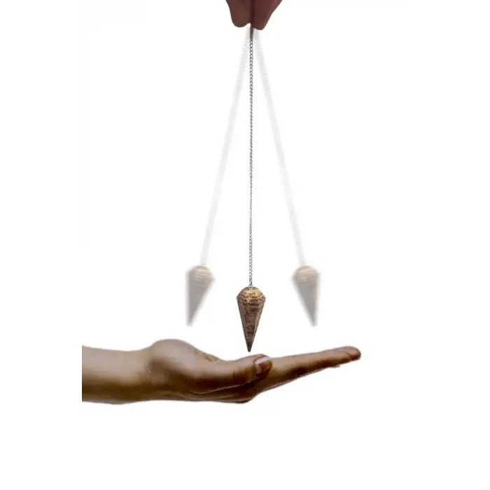 Aragonit Doğal Taş Pandül - Sarkaç 309-1