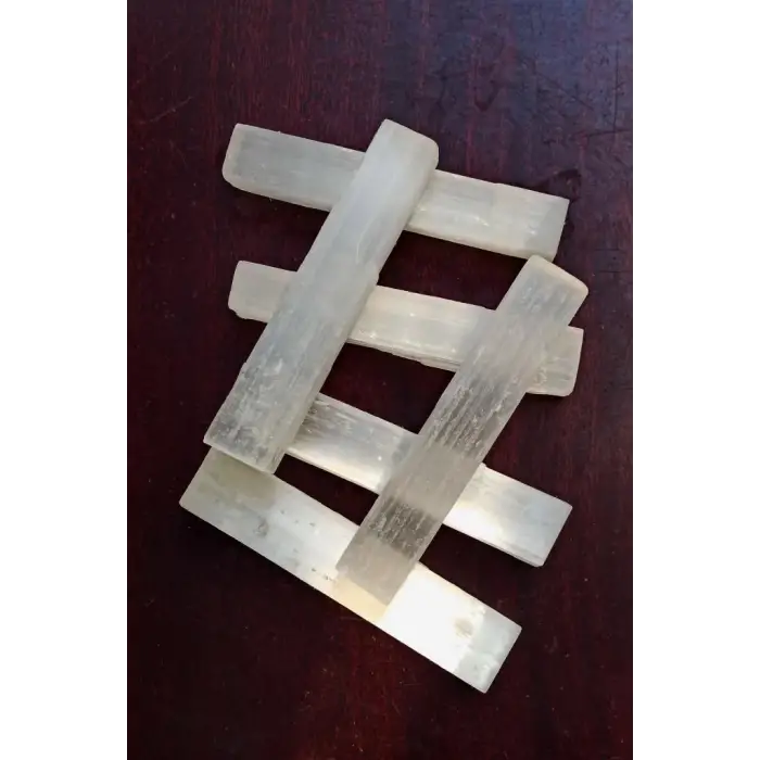 Beyaz Selenit Doğal Parça 33-1