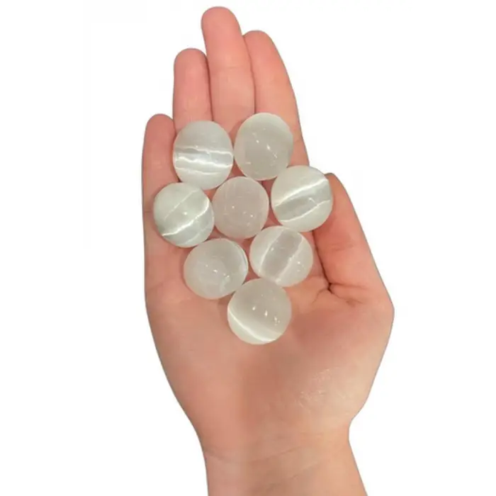 Beyaz Selenit Tamburlu Parça 464