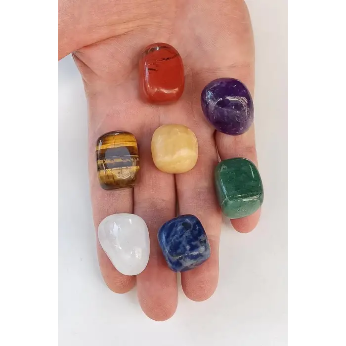 Çakra Taşları 7 Çeşit Doğal Taş 415