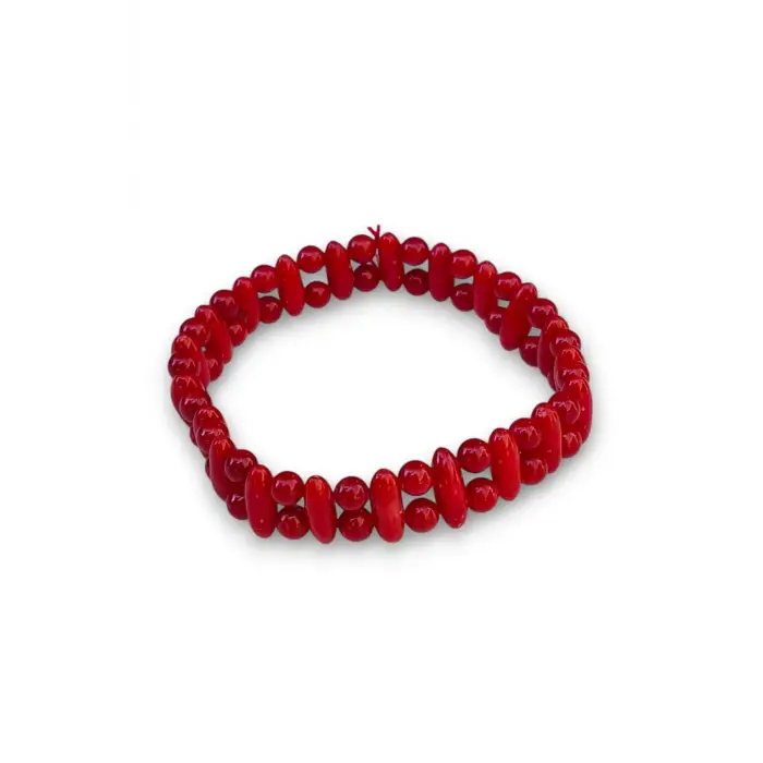 Çift Sıralı Mercan Bileklik 320-2