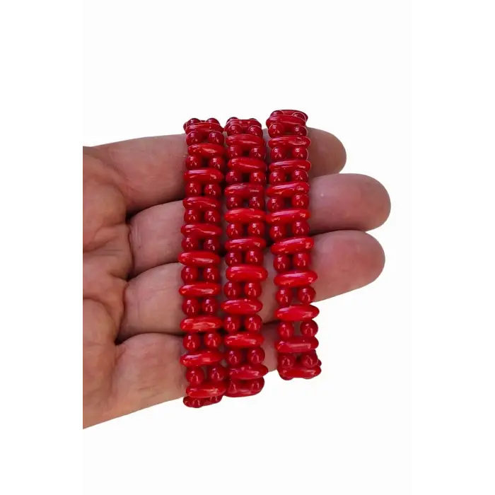 Çift Sıralı Mercan Bileklik 320-2