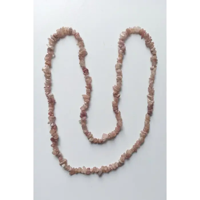 Çilek Kuvars Kırıktaş Dizi - 80 cm