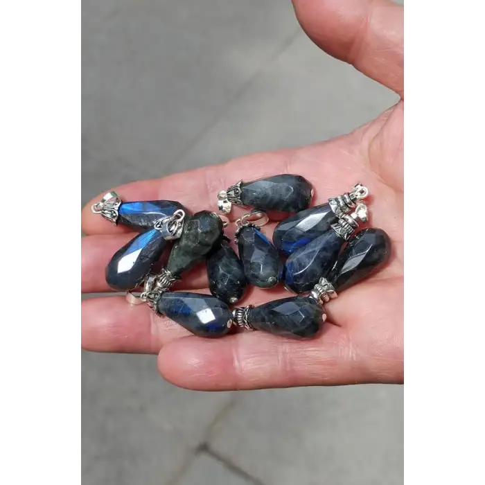 Damla Kesim Labradorit Kolye 657