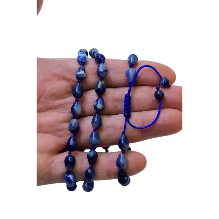 Damla Kesim Sodalit Bileklik Makrome Ayarlı 332-4